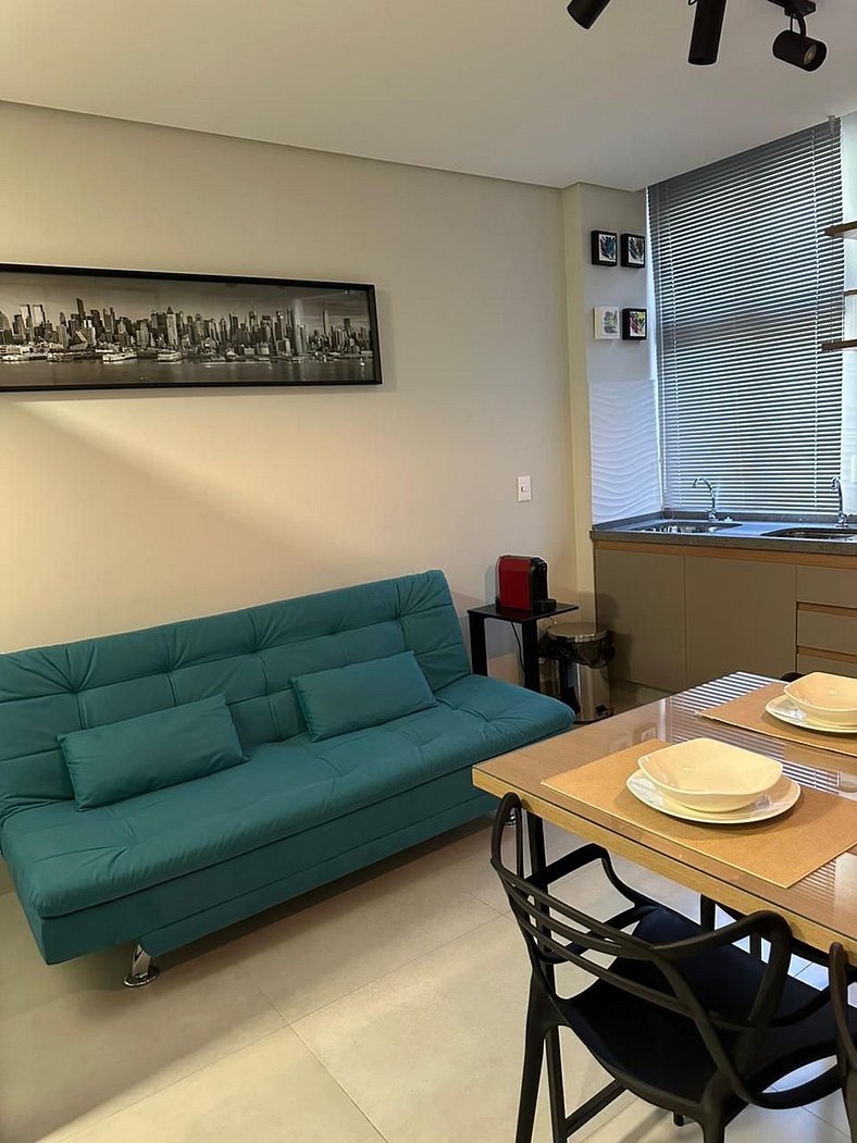 801 - Belissimo loft no centro em Bh